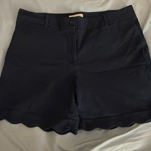 Navy blue shorts from Talbots
